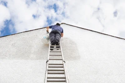 Peinture extérieure à Pont-Croix — façades et ravalement